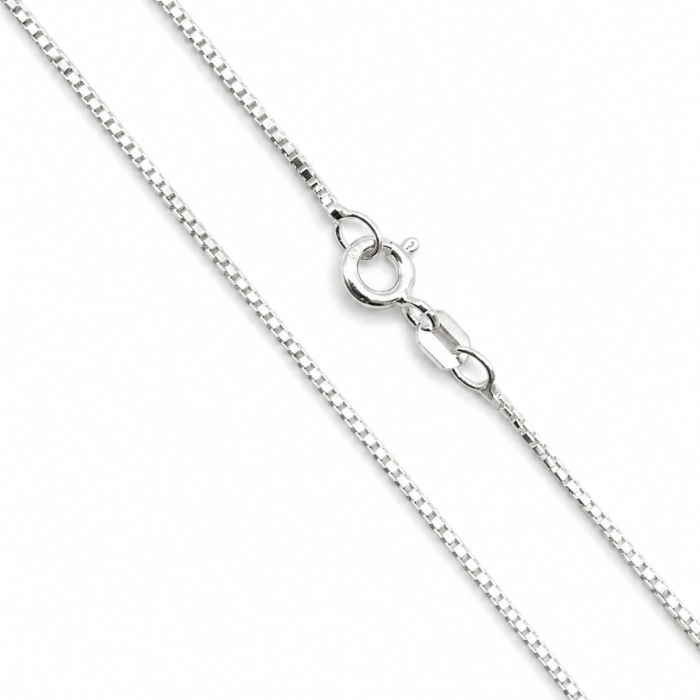 Łańcuszek srebro 925 kostka Veneciana 50 cm 2 mm 2,7 g elegancki