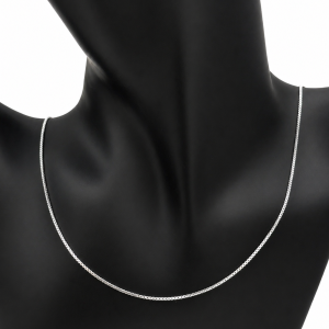Łańcuszek srebro 925 kostka Veneciana 50 cm 2 mm 2,7 g elegancki