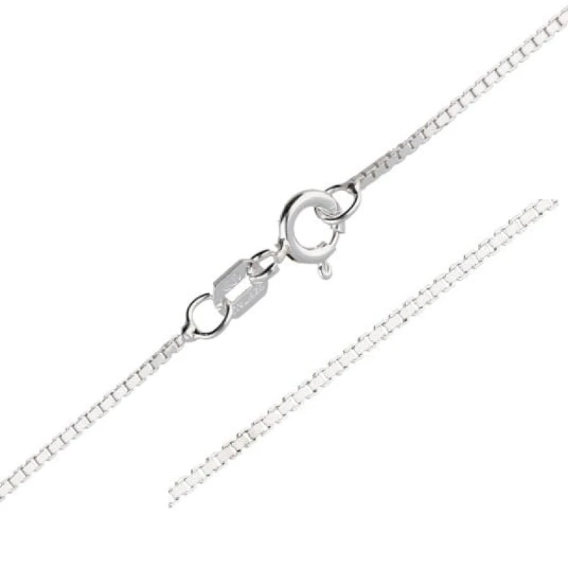 Łańcuszek srebro 925 kostka Veneciana 50 cm 2 mm 2,7 g elegancki